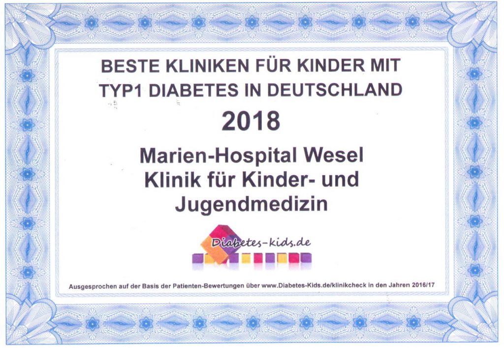 Marien-Hospital-Wesel-TYP1_Diabetes_Beste-Klinik_2018